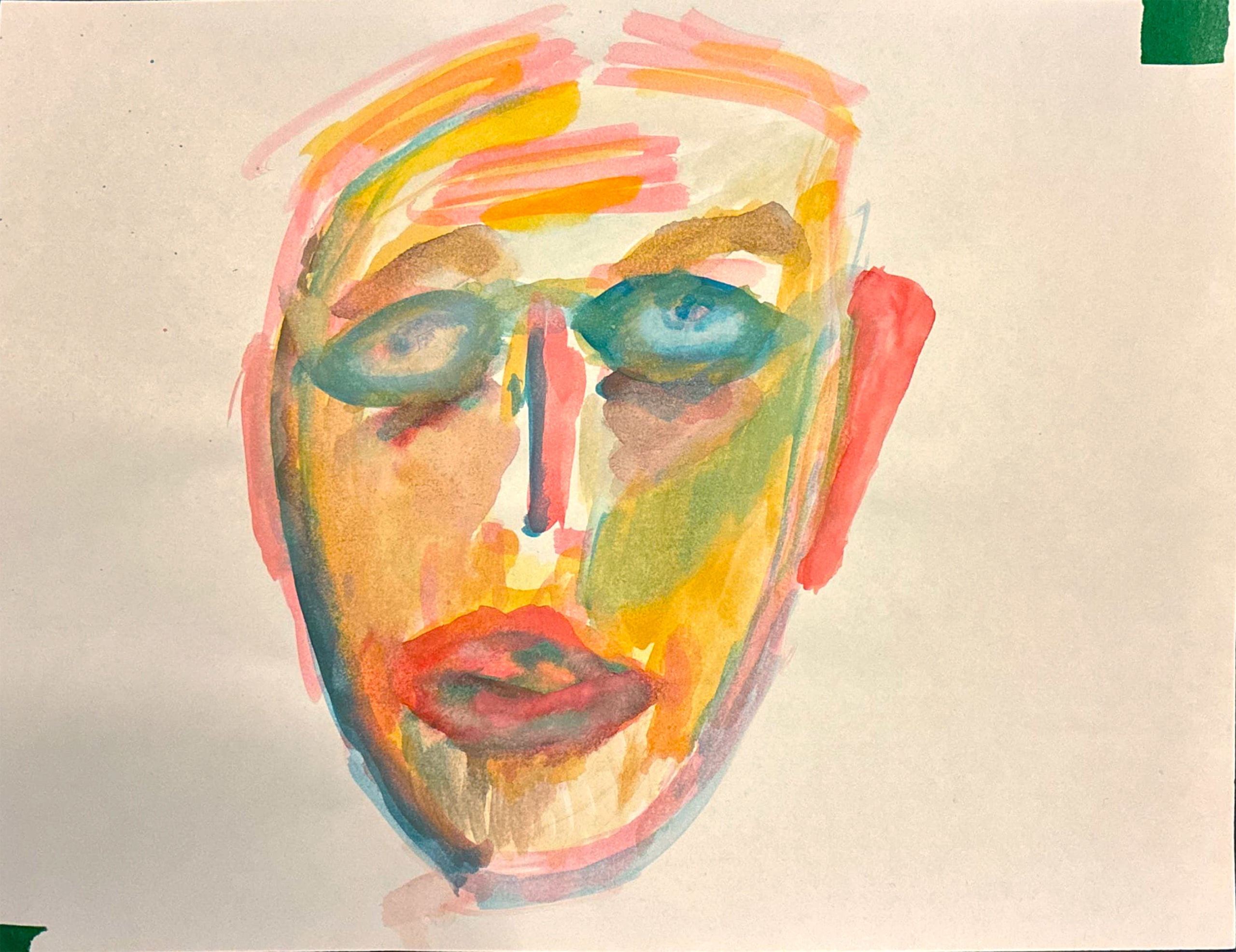 Illustration portrait lui par Thomas Verdu