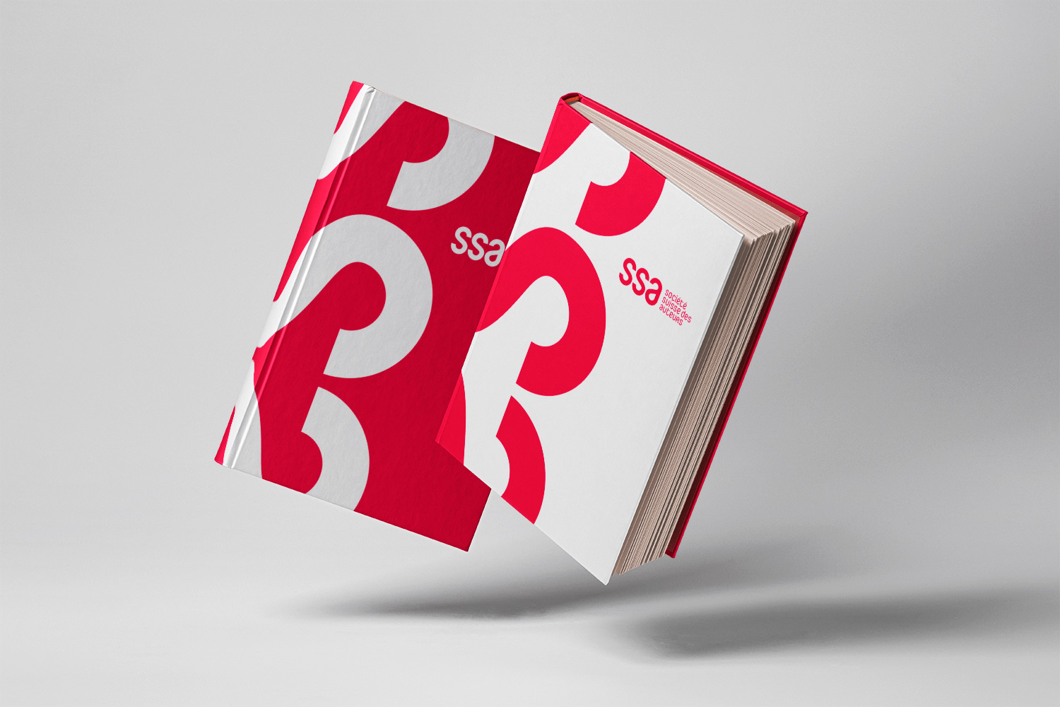 Identité visuelle et branding pour La Société Suisse des Auteurs - SSA